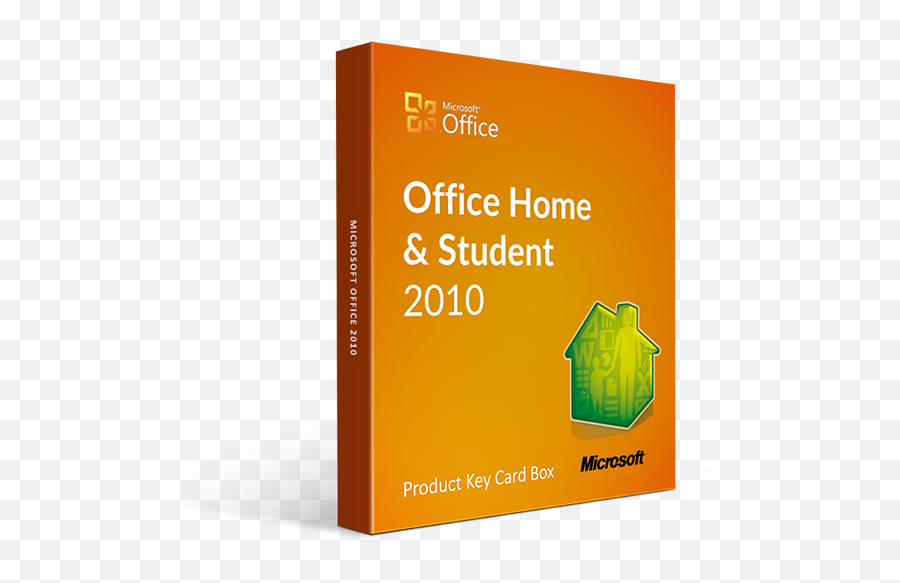 Buy Microsoft Office 2010 Home And - Vertical Png,Ms Office Logo