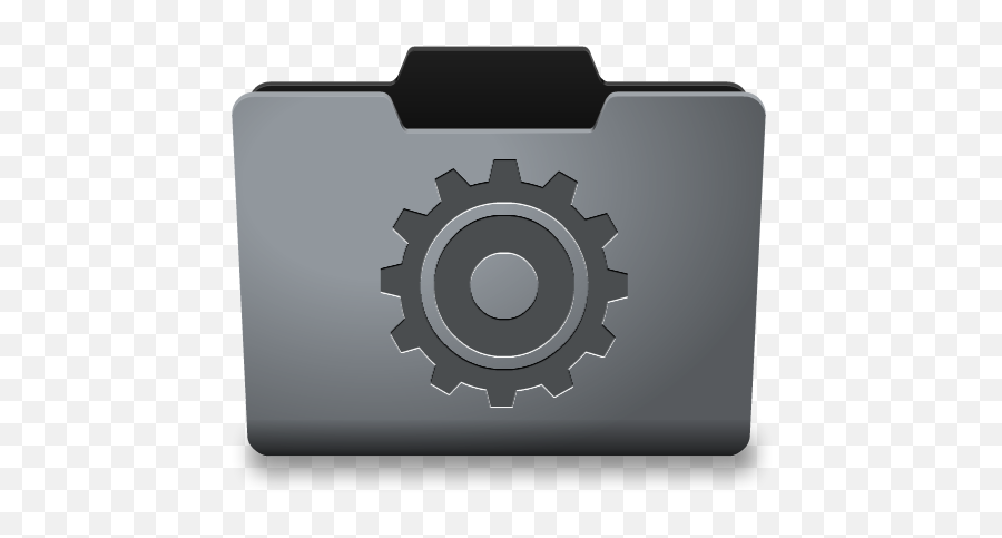 Steel Options Icon - Classy Folder Icons Softiconscom Software Folder Icon Download Png,Windows Folder Icon