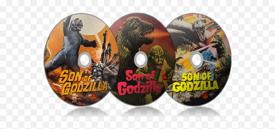Son Of Godzilla Us Tv Version Hd - Optical Disc Png,Godzilla Copyright Icon