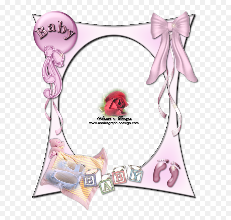 Baby Frame Designer Frames Annie Rose - A Baby Girl Png,It's A Girl Png