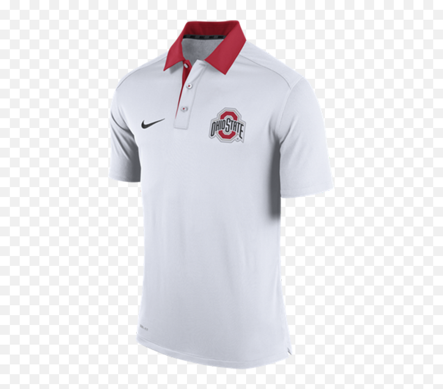 Nike Ohio State Buckeyes Mens White - White Ohio State Polo Png,Nike Football Icon Ohio State