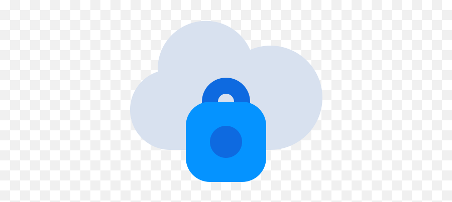 Cloud Data Internet Lock Locked - Dot Png,Internet Security Icon