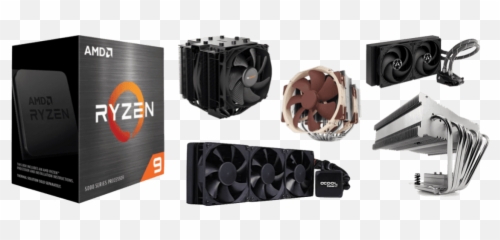 5 Best Cpu Coolers For The Ryzen 9 5900x And 5950x - 5950x Box png