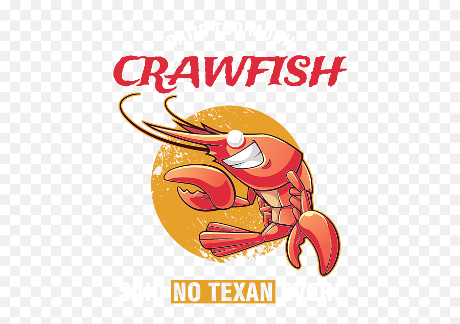 Crawlfish Lobster Mudbugs Crayfish Gift - Transparent Png,Crawfish Icon