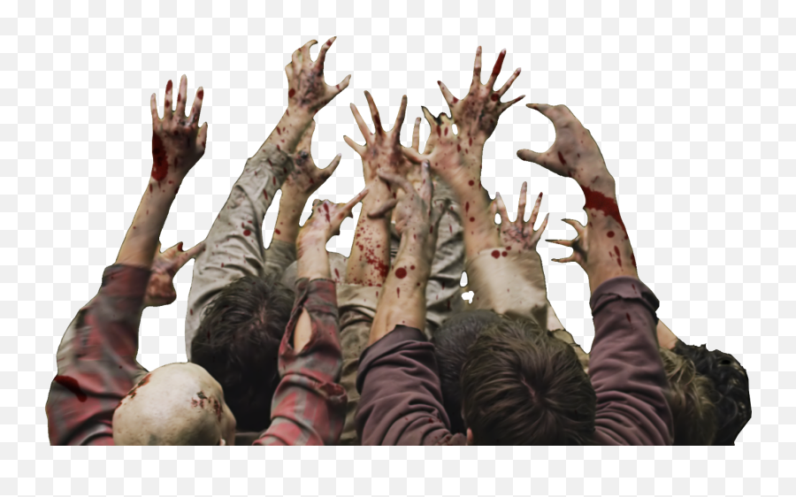 Zombie Walking Png Picture - Walking Dead Zombie Png,Zombie Hands Png