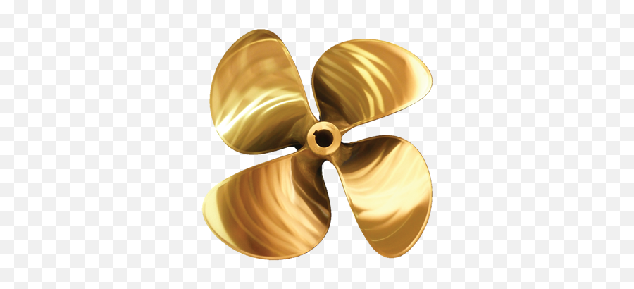 Compuquad 4b Propellers - Rl Marine Propeller Gold Png,Propeller Png