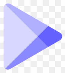 Free Google Play Store Flat Logo Icon - 512 png