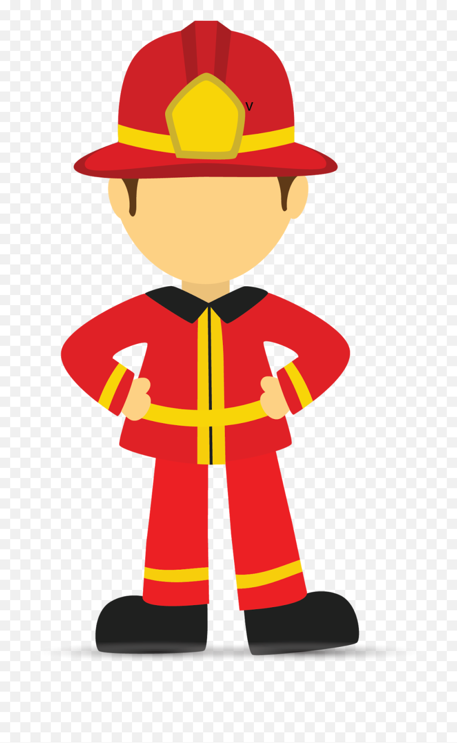 Fire Fighter Icon Png Transparent - Dibujos De Bomberos Animados,Firefighter Icon Png