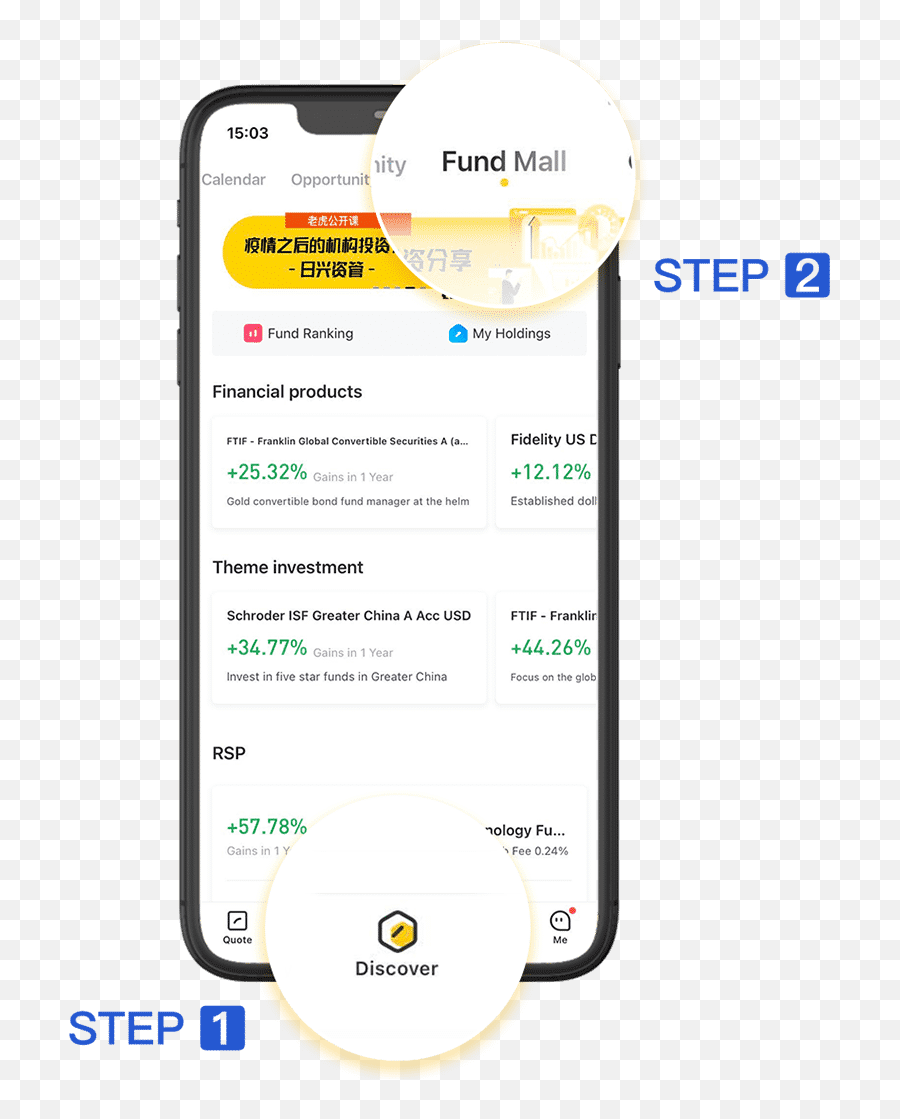 Tiger Brokers Launched U201cfund Mallu201d A Wealth Management - Dot Png,Mutual Funds Icon