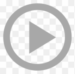 Play Icon Png Transparent - Grey Play Button Png,Grey Circle Png