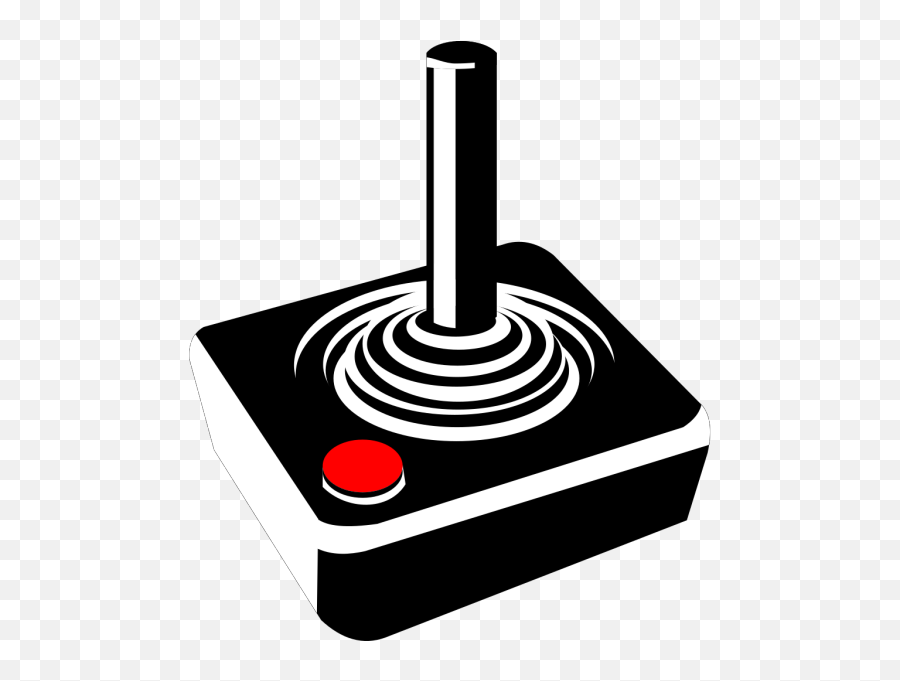 Retro Joystick Png Svg Clip Art For Web - Download Clip Art Atari Joystick Clipart,Joystick Icon Png