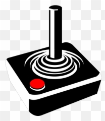 Retro Joystick Png Svg Clip Art For Web - Download Art Atari Clipart