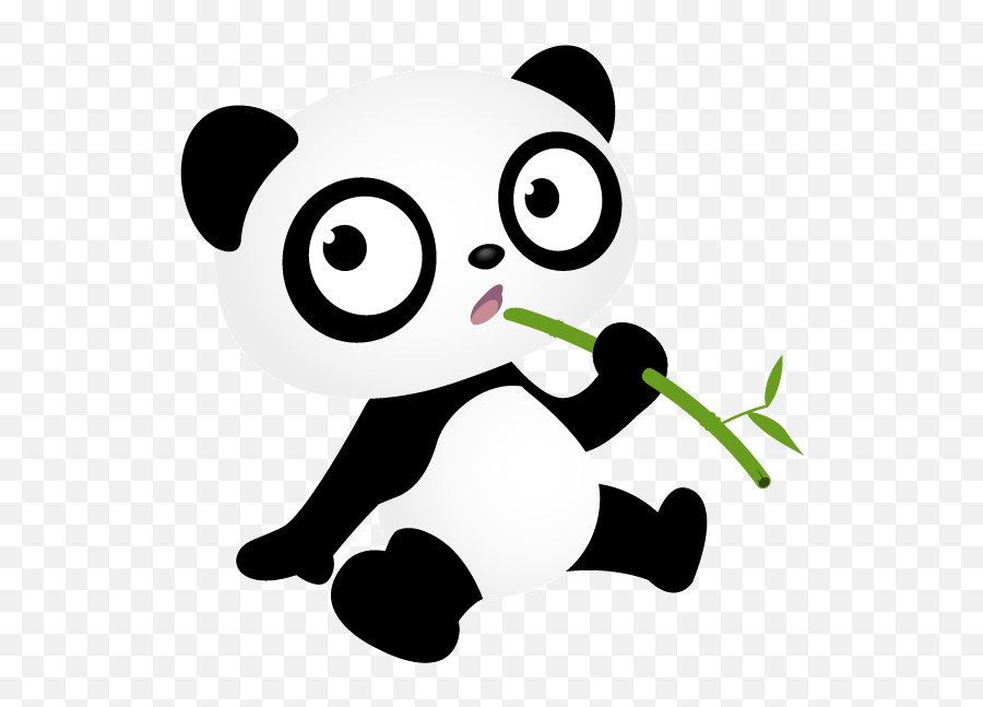 Panda Cartoon Png Transparent - Cartoon Panda Transparent Background,Cute Panda Png
