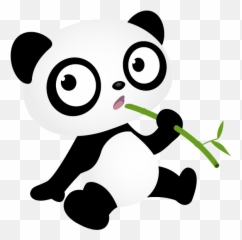 Panda Cartoon Png Transparent - Background