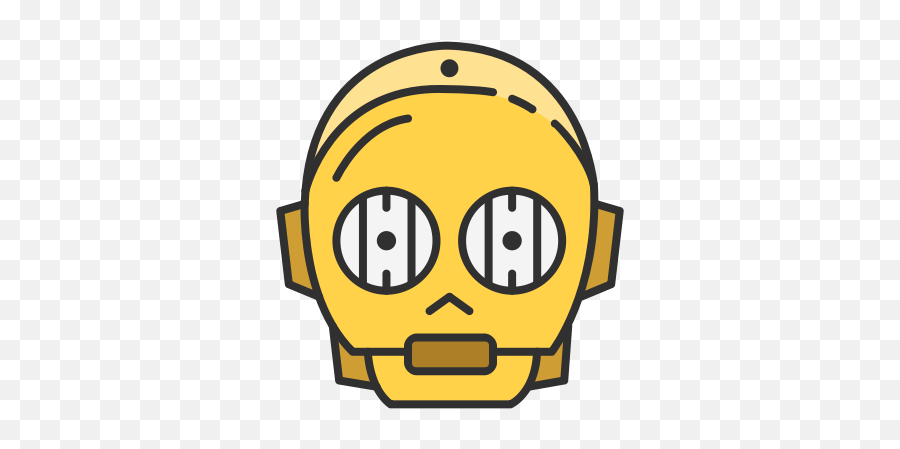 C3po R2d2 Robot Starwars Icon - Star Wars Robot Icon Png,R2d2 Png