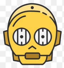 C3po R2d2 Robot Starwars Icon - Star Wars Robot Icon png