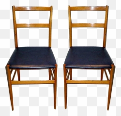 Gio Ponti Superleggera Chairs - A Pair Solid Back Png,Icon Design Furniture