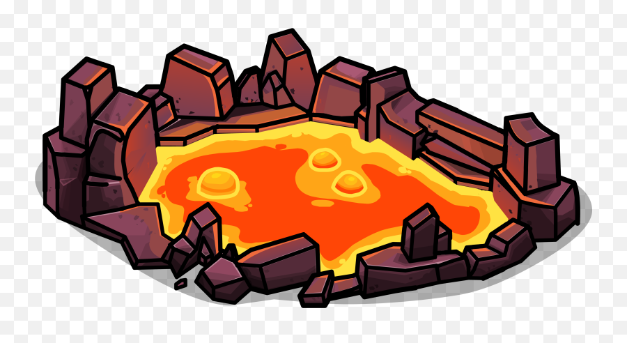 Download Free Png Image - Lava Poolpng Club Penguin Wiki Lava Pool Png,Pool Png