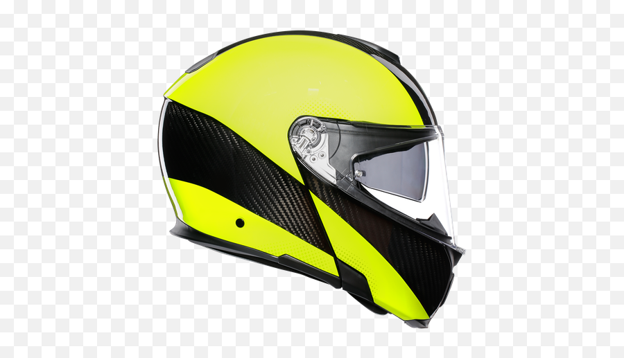 Sportmodular Multi Ece Dot - Hi Vis Carbonyellow Fl Agv Carbon Sportmodular Fluo Png,Icon Hi Viz