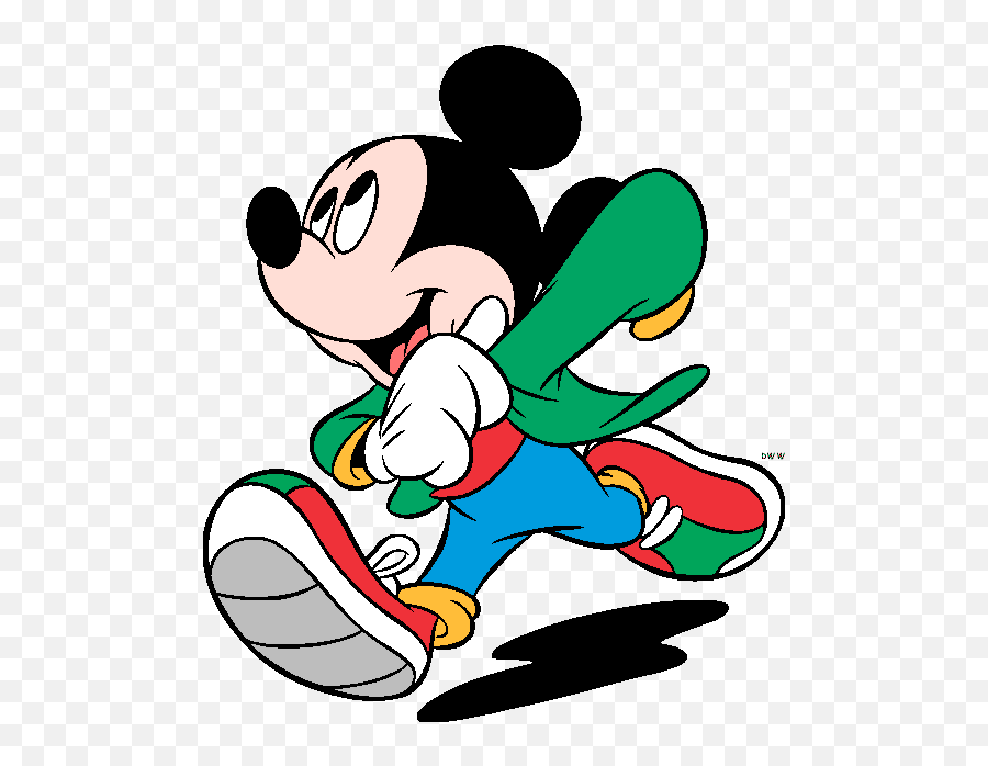 Mickey Mouse Border Clipart - Clipart Suggest Clipart Mickey Mouse Running Png,Mickey Icon Outline