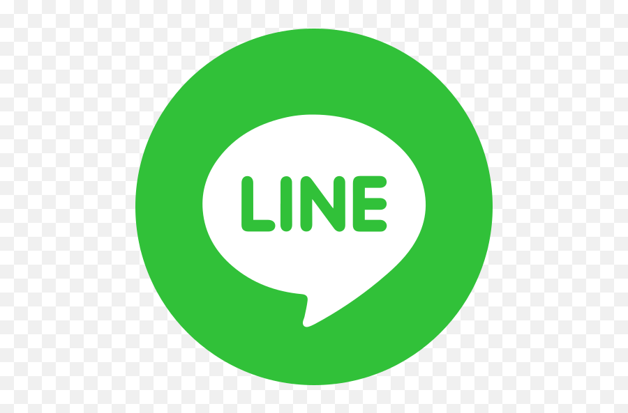 Circle Line Messenger Round Icon - Free Download Line Share Button Png,Wunderlist App Icon