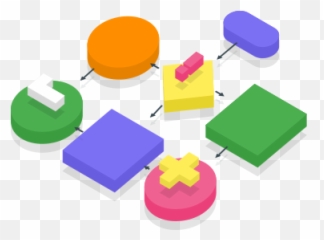 Workflow Help Desk Automation Support Ticketing System - Illustration png