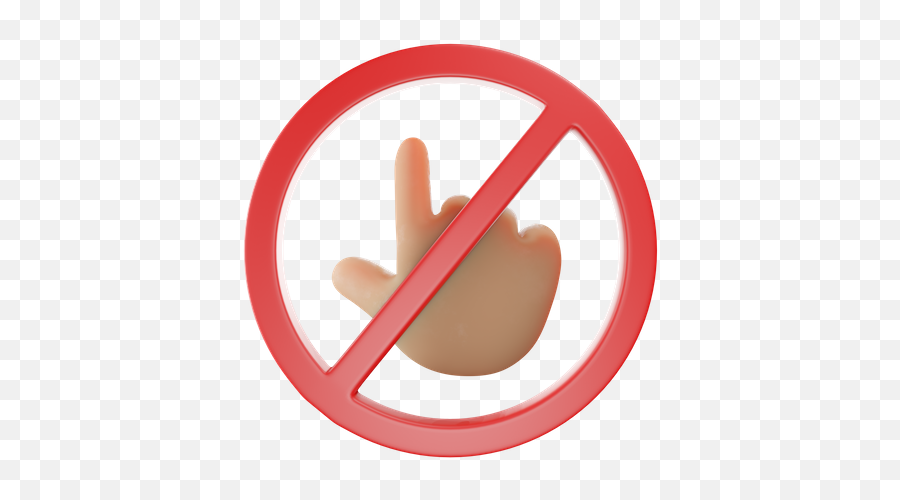 Stop Touch Hand Gesture 3d Illustrations Designs Images - Do Not Click Clipart Png,Stop Hand Icon