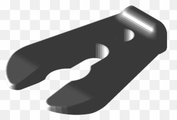 Yamaha Type Jet Ski Kill Switch Clip Printable 3d Cad - Solid png