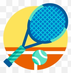Tennis Sport Sports Free Icon - Iconiconscom Hexagon Render Png,Tennis Racket Icon