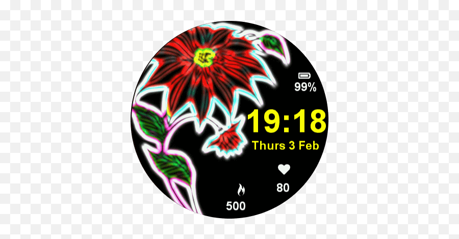 Red Flower Garmin Connect Iq Png Required Icon