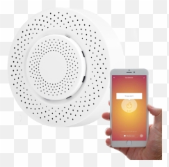 Smart Gas Alarm - Detector Fire Fighting Sensors Expo png