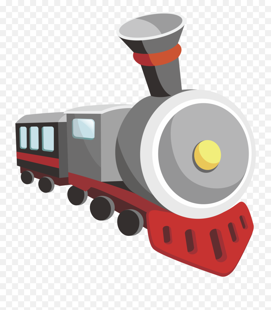 Transparent Steam Train Png Clipart - Cartoon Train Transparent Background,Steam Transparent Background