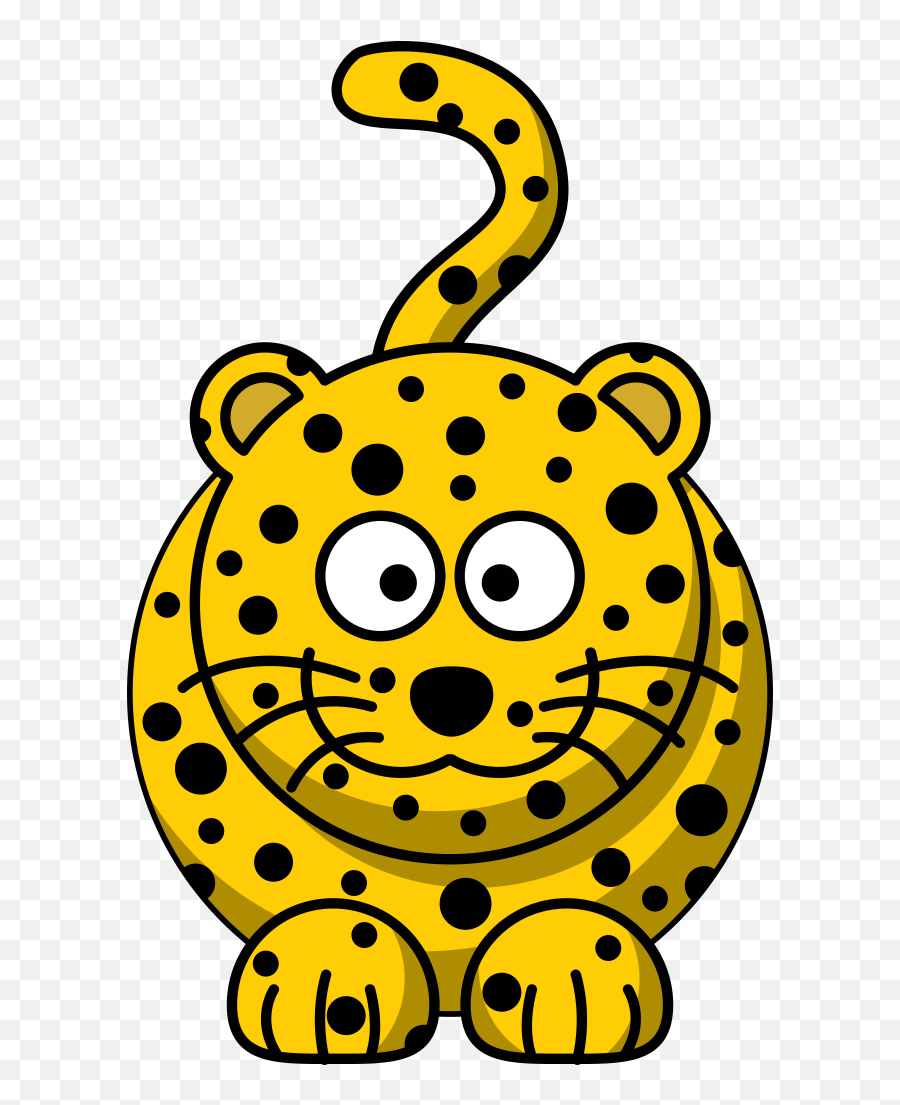 Free Leopard Print Clipart Download - Leopard Cartoon Png,Cheetah Print Png