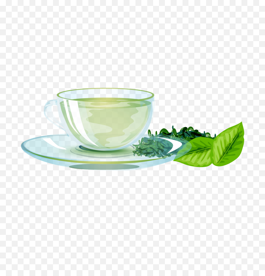 Green Tea Png Image Free Download Searchpngcom - Saucer,Tea Png