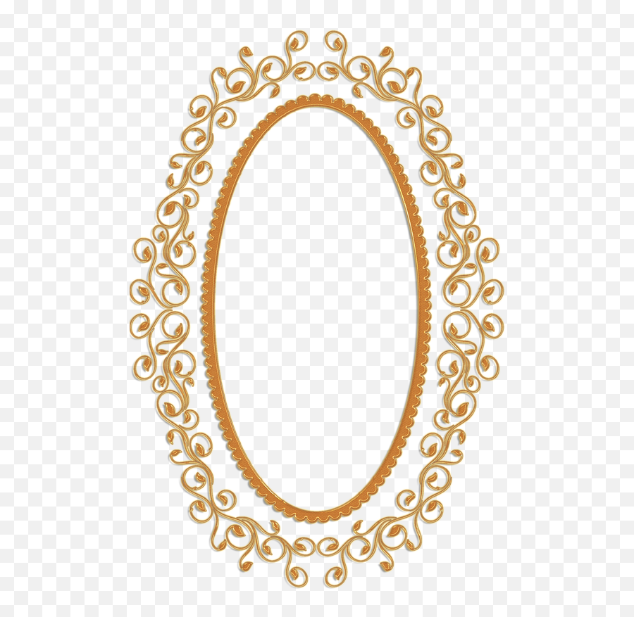 Download I - Brasão Dourado Png,Oval Frame Png