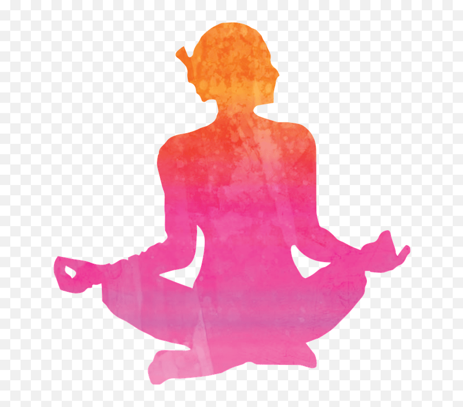 Yoga Illustration Transparent Png - Lotus Pose Yoga Silhouette,Yoga Transparent