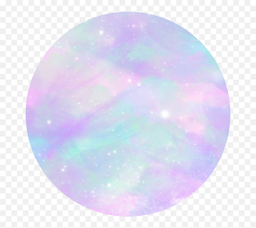 Download Icon Edit Aesthetic Tumblr Kpop Galaxy - Circle Png,Circle Transparent Background
