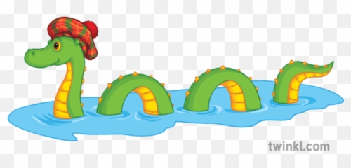 Cute Loch Ness Monster Nessie Extinct - Loch Ness Monster Cute Png,Loch Ness Monster Png