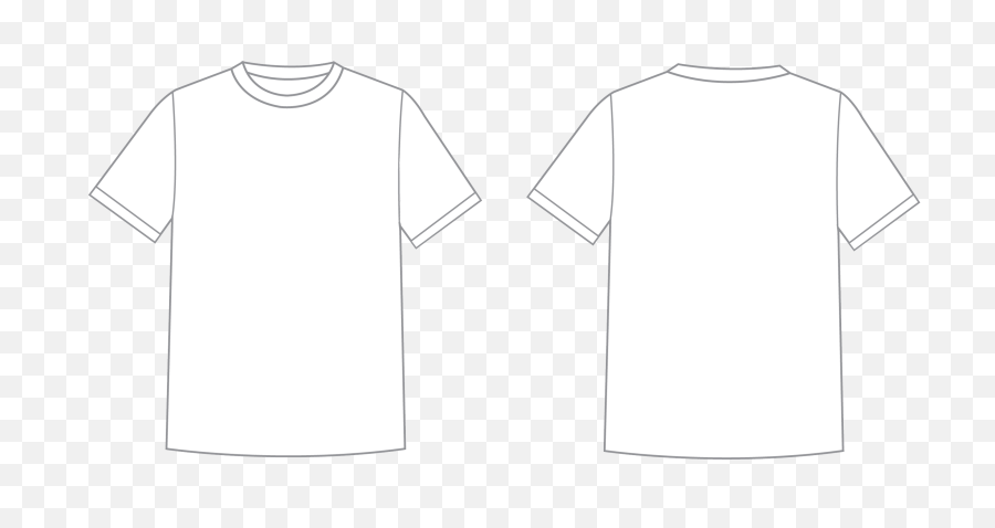 T Shirt Template Png - T Shirt Template,Black T Shirt Template Png