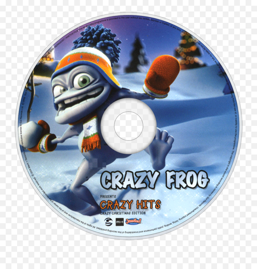 Crazy Frog Hits Cd Disc Image - Crazy Frog Png,Crazy Frog Png