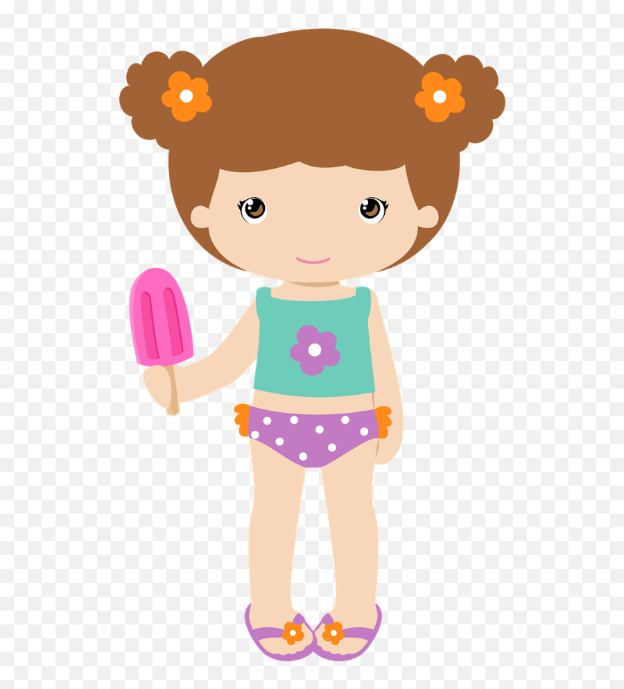 Download Girls U203fu2040 Beach Clipart Girl Seasonal - Beach Girl Clipart Png,Girl Clipart Png