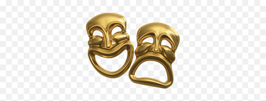 Actor Png Transparent Image 013 - Gold Theatre Masks Png,Acting Png