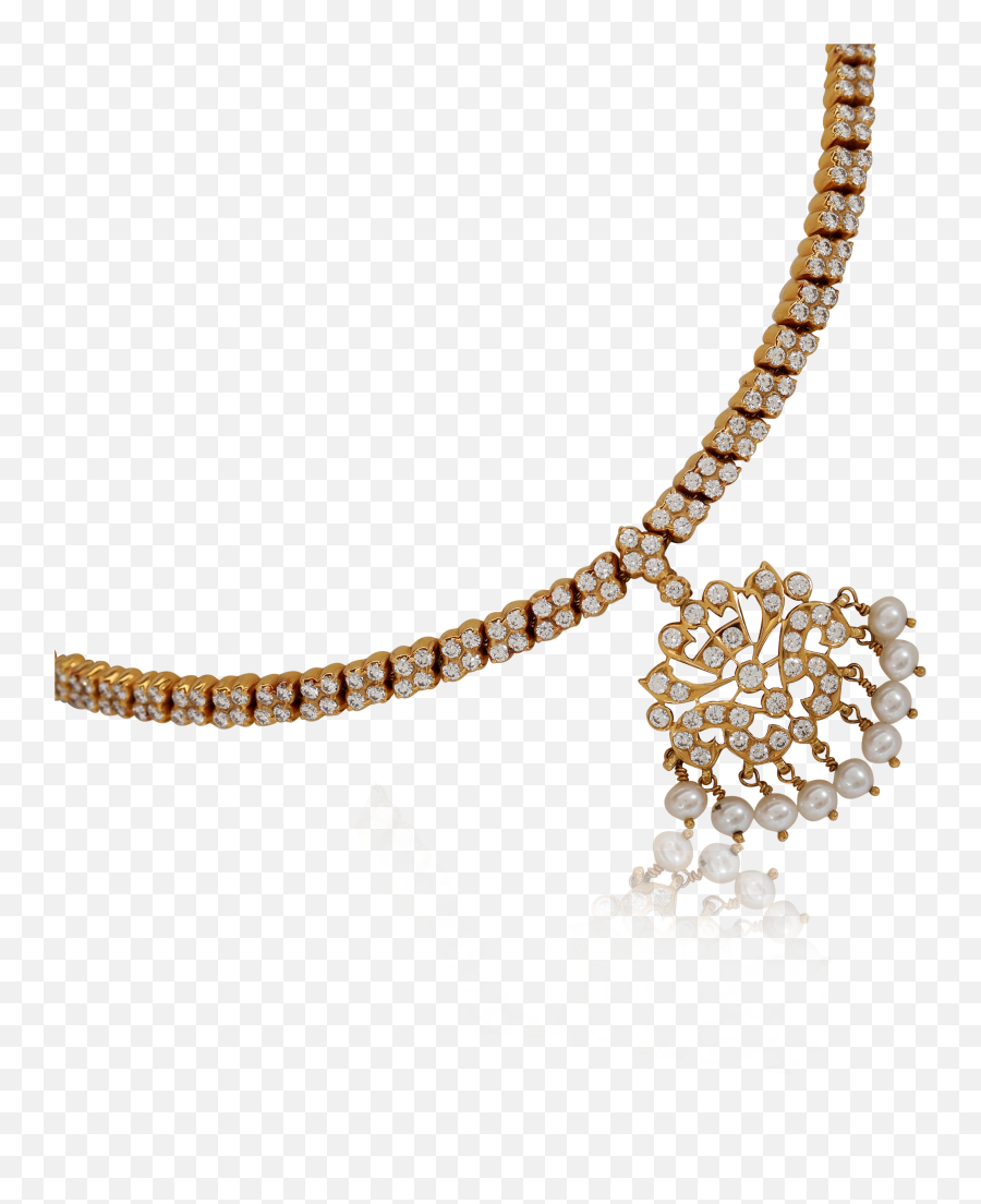Diamond Grace Pearl Necklace - Necklace Png,Pearl Necklace Png