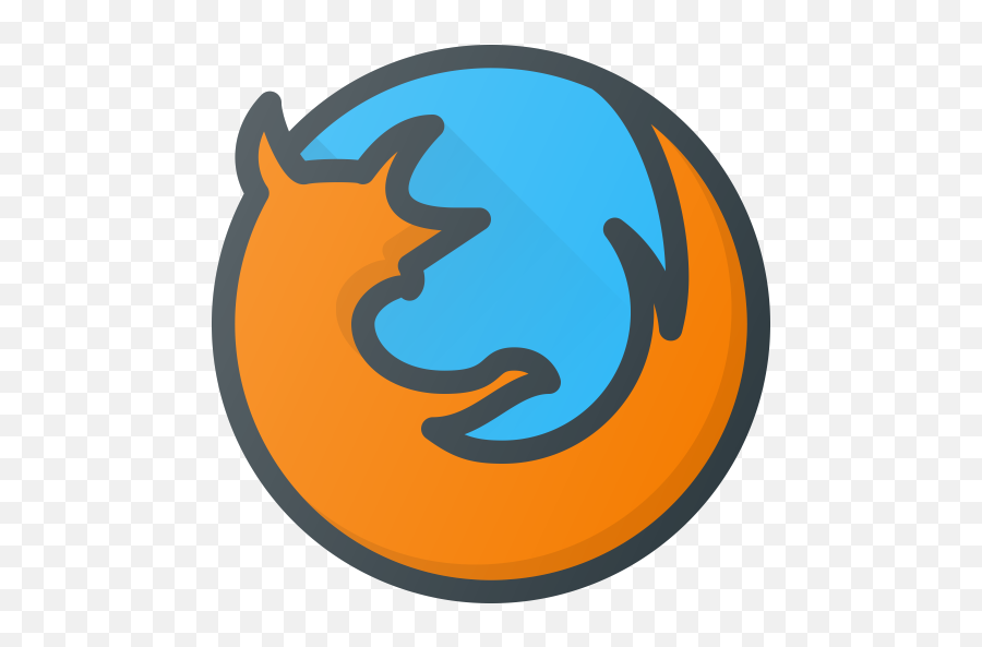 Brand Brands Firefox Logo Logos Icon - Firefox Icon Line Svg Png,Firefox Logo Png