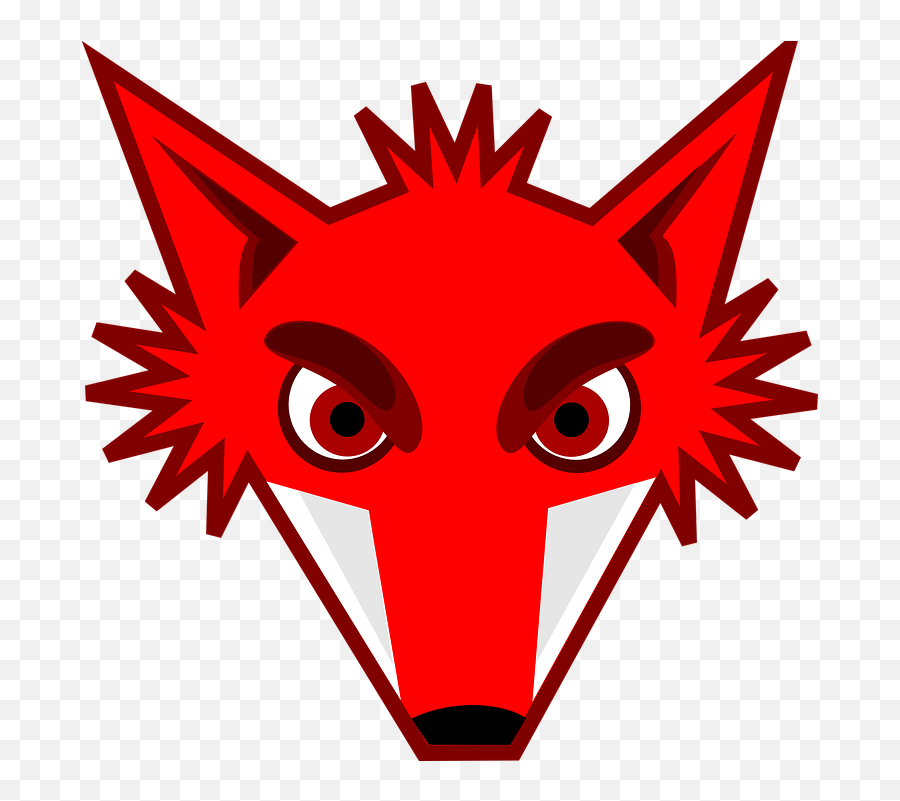 Download Fox Eyes Png Transparent Image - Red Fox Head Cartoon,Red Eye Png