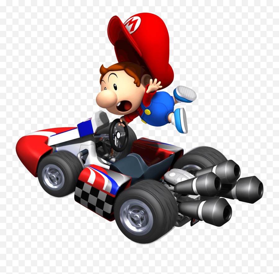 Mario Kart Artwork Including A - Mario Kart Wii Kart Png,Mario Kart Png