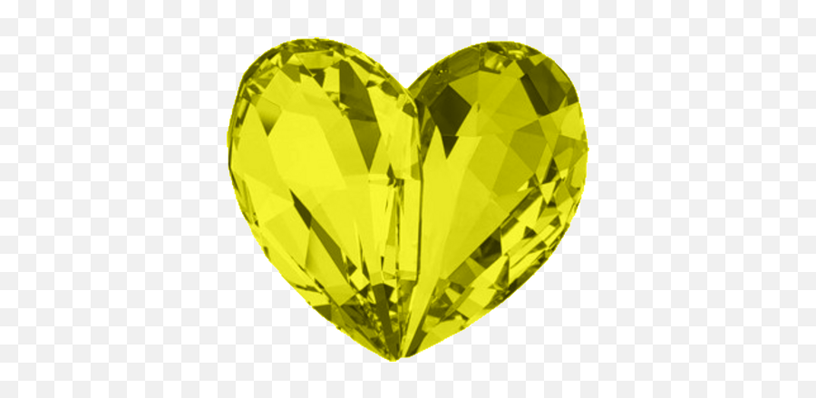 Yellow Heart Gem Psd Paper Lamp Novelty - Blue Heart Gem Transparent Png,Yellow Heart Png