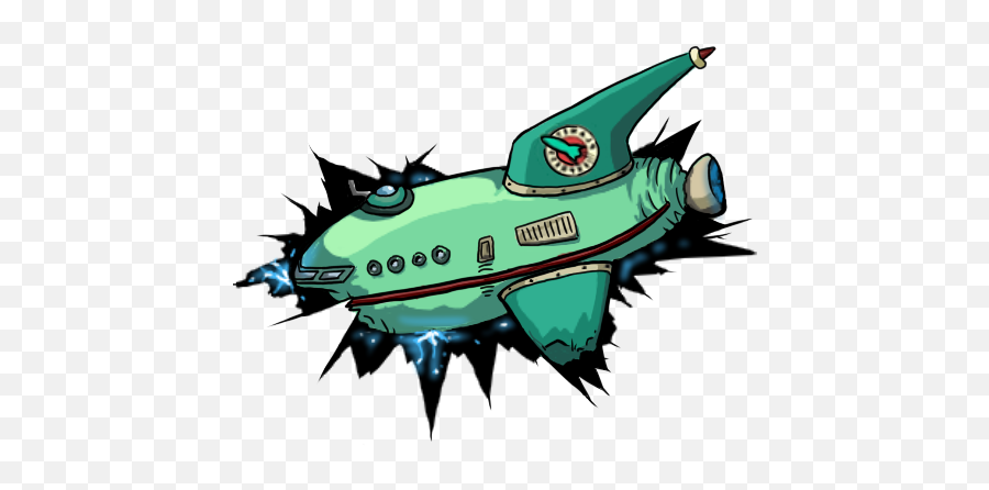 Futurama Png File Download Free - Crashed Planet Express Ship,Futurama Logo