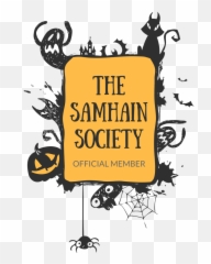 Download Macabre Member Of The Samhain Society - Halloween Vector png