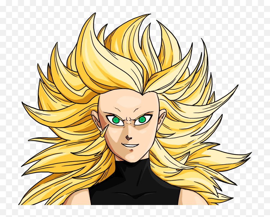 Super Saiyan By Catnamednorris - Fur Affinity Dot Net Female Super Saiyan 3 Png,Goku Hair Png